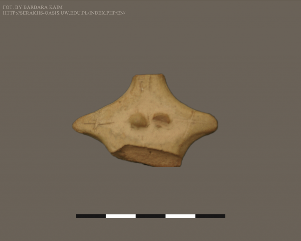 Figurka ze środkowej epoki brązu (2250–1900 p.n.e) znaleziona na stanowisku Berdysyczran-depe © B. Kaim