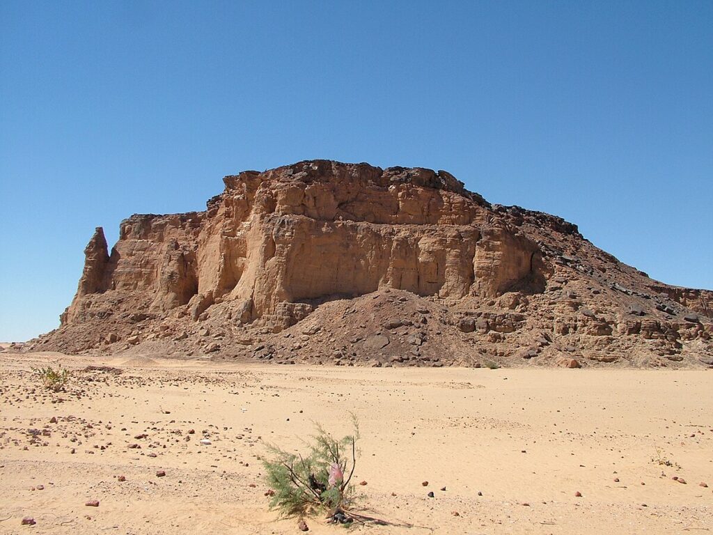 Jebel Barkal w Nubii (Sudan)© LassiHU, na licencji CC BY-NC 4.0