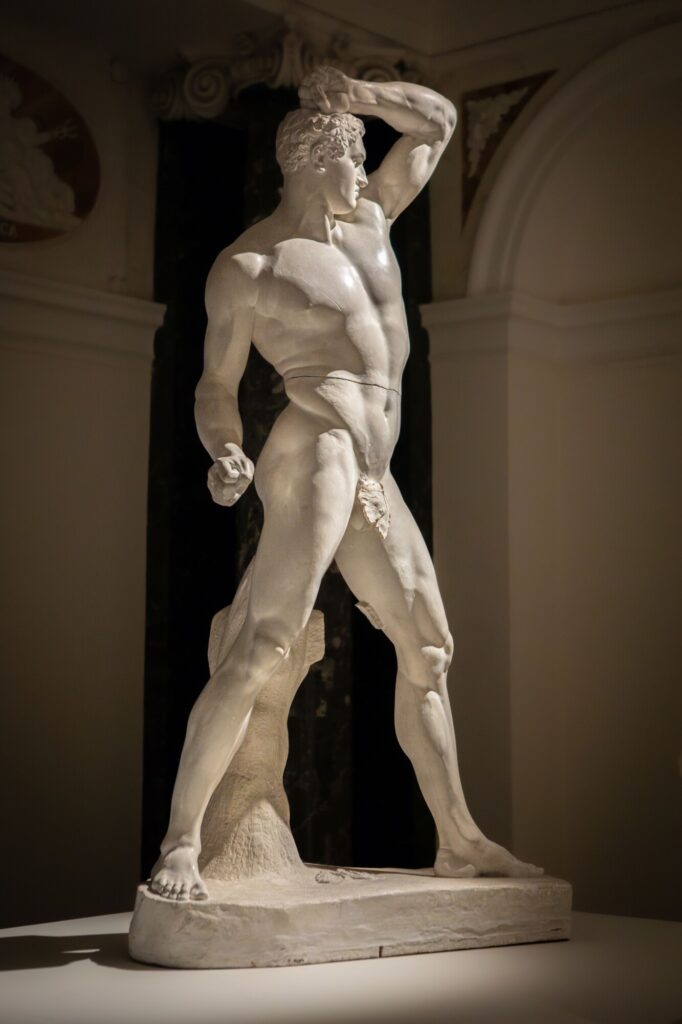 Kreugas, rzeźba Antonio Canova, 1796Zamek Królewski w Warszawie