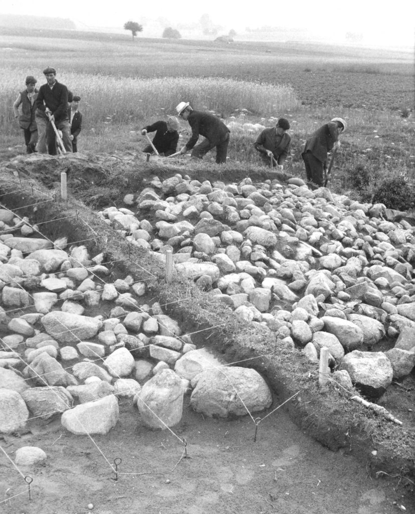 Badania wykopaliskowe prowadzone na stanowisku 1 w Cecelach, pow. Siemiatycze© Archiwum Działu Archeologii Muzeum Podlaskiego w Białymstoku